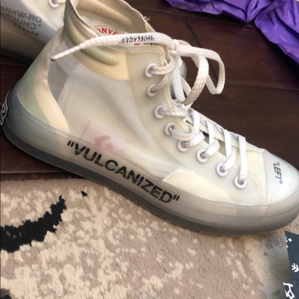 Converse x Off-white vulcanized hi